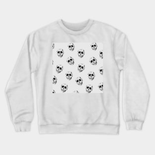 Scull Halloween pattern Crewneck Sweatshirt